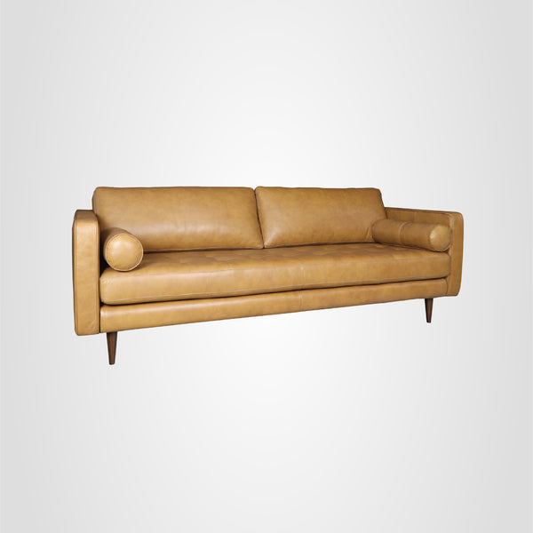 Nara 2 Seater Sofa, Full Vintage Leather